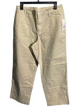 A new Day Straight High-Rise Stretch Pants Womens Size 10R Beige